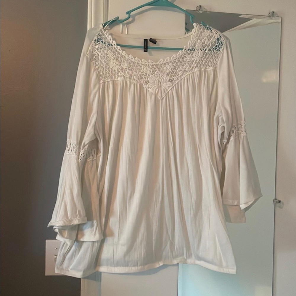 New direction white shirt
